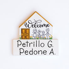 Carica l'immagine nel visualizzatore di Gallery, Dietroporta bianco &amp; giallo senape
