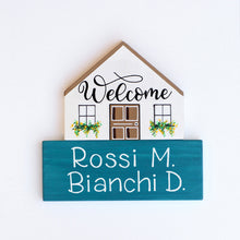 Carica l'immagine nel visualizzatore di Gallery, Dietroporta bianco &amp; marroncino
