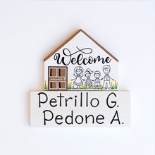 Carica l'immagine nel visualizzatore di Gallery, Dietroporta bianco &amp; marroncino
