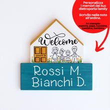 Carica l'immagine nel visualizzatore di Gallery, Dietroporta bianco &amp; giallo senape
