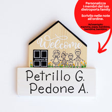 Carica l'immagine nel visualizzatore di Gallery, Dietroporta legno &amp; nero
