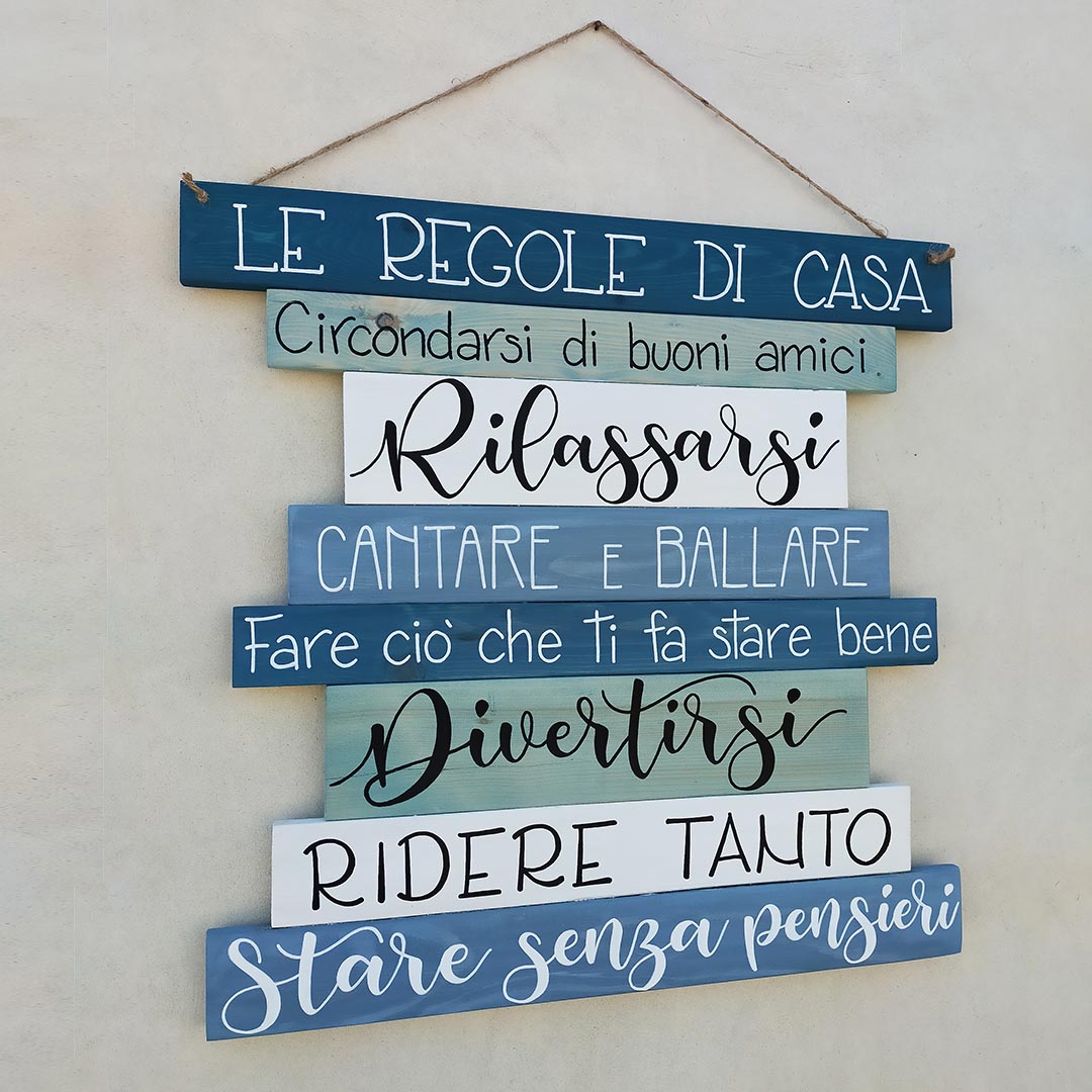 Regole di Casa - Azzurro Santorini
