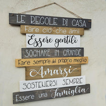 Carica l'immagine nel visualizzatore di Gallery, Regole di Casa - Grigio Fumè
