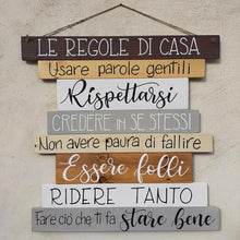 Carica l'immagine nel visualizzatore di Gallery, Regole di Casa - Noce Tortora
