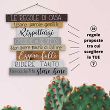 Carica l'immagine nel visualizzatore di Gallery, Regole di Casa - Noce Tortora
