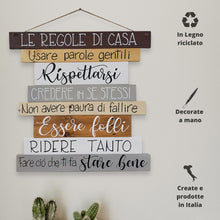 Carica l'immagine nel visualizzatore di Gallery, Regole di Casa - Noce Tortora
